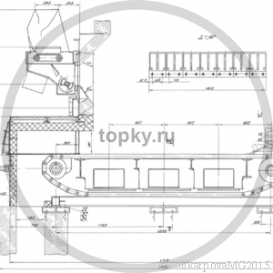 Чертеж топки ТЛЗМ 1,87/3,5